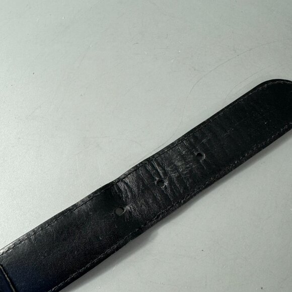 Vintage Andrea Saccardi Made in Italy Three-Section Leather Belt, 40/100 - Picture 7 of 12